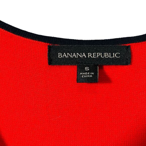 Banana Republic Dress Women Size Small Clown Core Circus Fit & Flare Stretch - Picture 2 of 10